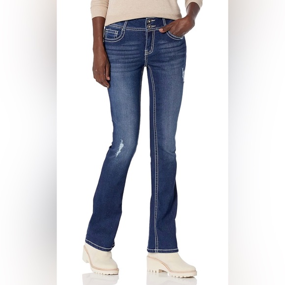 Wallflower Denim - NWT WallFlower Juniors' Luscious Curvy Bootcut Mid-Rise Jeans Size 1
